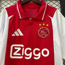 Ajax 24/25 Polo Shirt - Adidas Fan Men's