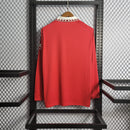 Manchester United Home 22/23 Shirt - Long Sleeve Fan Version