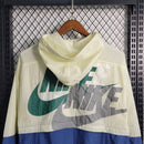 Nike 23/24 Windbreaker Jacket - Beige and Blue