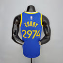 NBA Golden State Warriors #30 Curry Jersey - #854 Blue