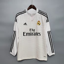 Real Madrid Home Shirt 14/15 - Retro Long Sleeve Version