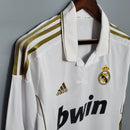 Real Madrid Home Shirt 11/12 - Retro Long Sleeve Version