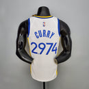 NBA Golden State Warriors #30 Curry Jersey - #854 White