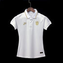 Brasil 22/23 White POLO -  Woman