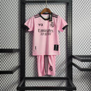 Real Madrid Pink 22/23 Children's Kit