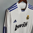 Real Madrid Home Shirt 10/11 - Retro Long Sleeve Version
