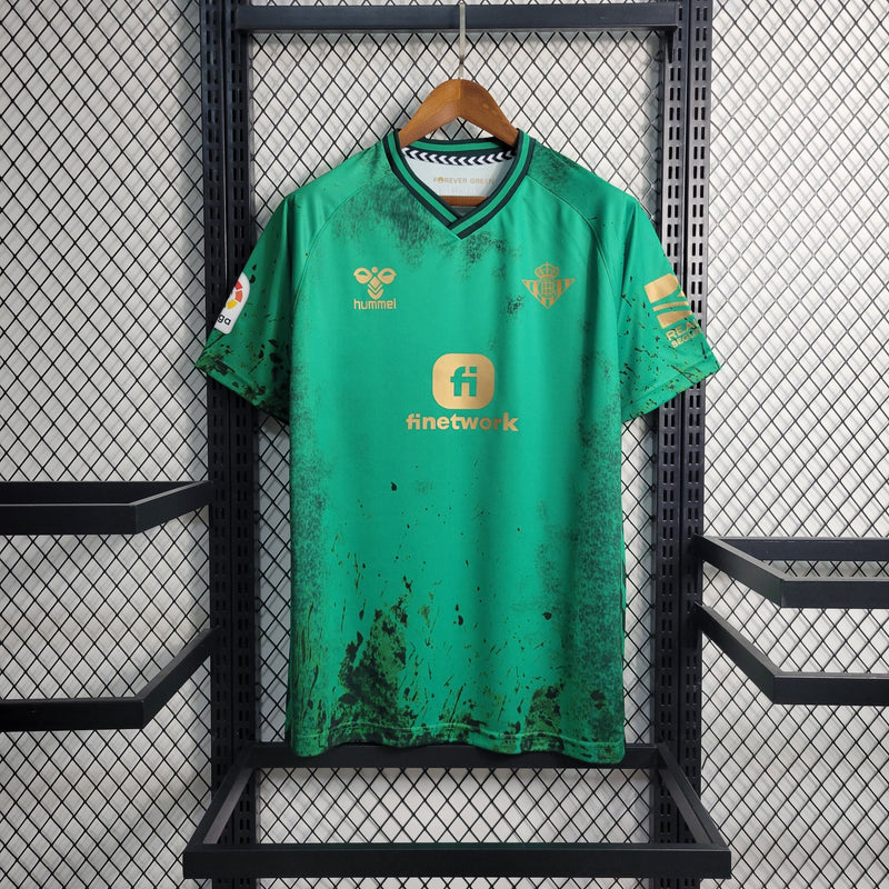 Real Betis Home 23/24 Shirt - Hummel Men's Fan - Launch