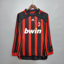 Milan Home Shirt 06/07 - Retro Long Sleeve Version