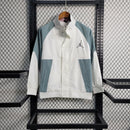 Jordan Gray and White 23/24 Windbreaker Jacket