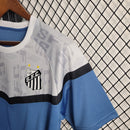 Santos Training 23/24 Shirt - Men's Umbro Fan - White and Blue
