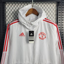 Manchester United 23/24 Windbreaker Jacket - White