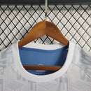 Santos Training 23/24 Shirt - Men's Umbro Fan - White and Blue