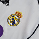 Real Madrid Home Shirt 06/07 - Retro Long Sleeve Version