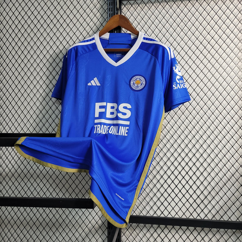 Leicester Home 23/24 Adidas Fan Men's Shirt - Launch