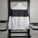 Milan 23/24 Windbreaker Jacket - White and Black