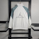 Jordan Gray and White 23/24 Windbreaker Jacket