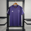Cruzeiro Training 23/24 Shirt - Adidas Fan Men's - Purple