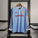 Manchester United Reserve 90/92 Shirt - Retro Long Sleeve Version